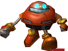 An Egg Pawn from the Neo Metal Sonic incident, from Sonic Heroes.