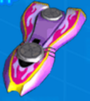 Flame lance sonic riders zero gravity