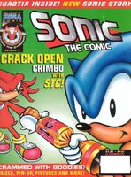 Sonic the Comic #67 (December 1995). Art by Carl Flint.