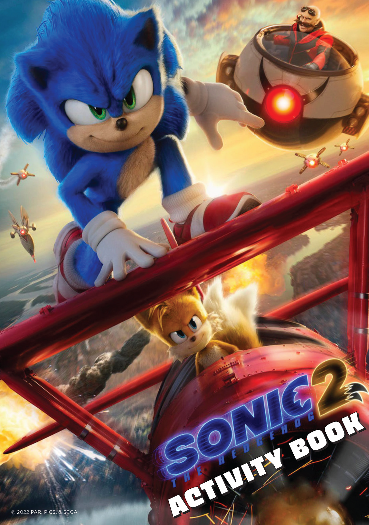 Sonic the Hedgehog 2: The Official Movie Poster Book (Paperback