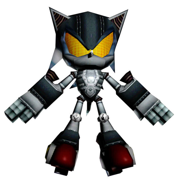 Mecha Sonic / Silver Sonic the Robotic Version of Sonic the