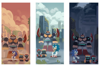 Palette concepts for the fourth story segment. Art by Min Ho Kim.