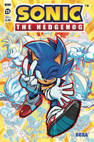 Sonic the Hedgehog #25 (February 2020). Art by Tyson Hesse.