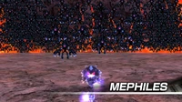Intro of Mephiles Phase 1 battle.