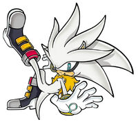 Concept of Silver found in the Sonic the Hedgehog script. Image was made in July 2005.