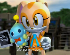Cream get a clue Sonic Heroes