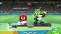 Mario & Sonic at the Rio 2016 Olympic Games - Kunckles and Vector