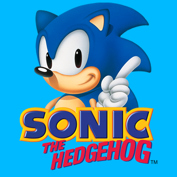 Retro Sonic the Hedgehog Green Hill Zone Ring Classic Sonic