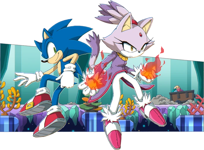 Sonic Channel 2021 11 (Sonic y Blaze)