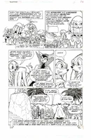 Page twenty-three inks. Art by Ken Penders.