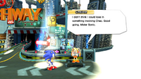 Cream after the player completed the challenge.