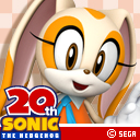 Sonic 20th Anniversary Twitter icon
