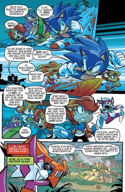 STH #284 - Preview Page 3, Archie Sonic Comics