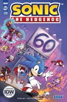 Sonic the Hedgehog #60 (August 2023). Art by Gigi Dutreix.