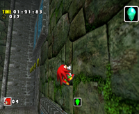 Knuckles climbing