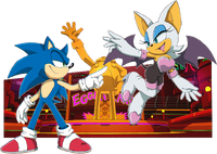 August - Sonic and Rouge at Eggmanland (story: part 1, part 2)