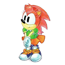 Amy Rose (1993) + Amy Rose (1998) + Sonic (1991) + Sonic (1998) ART :  r/SonicTheHedgehog