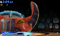 The Biolizard preparing to use his tail smack attack.