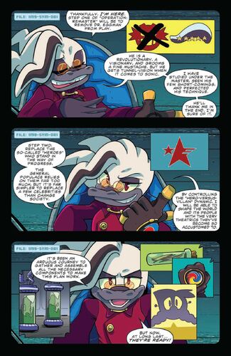 Sonic IDW #42, Wiki