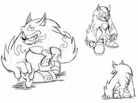 Concept of [[Sonic the Werehog[[