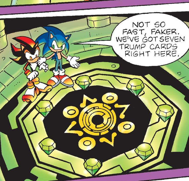 All Chaos Emeralds Obtain Super Form Reach Book (Pre-Pre-Update