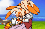 Sonic advance 2 ending artwork Cream happily hugs Vanilla