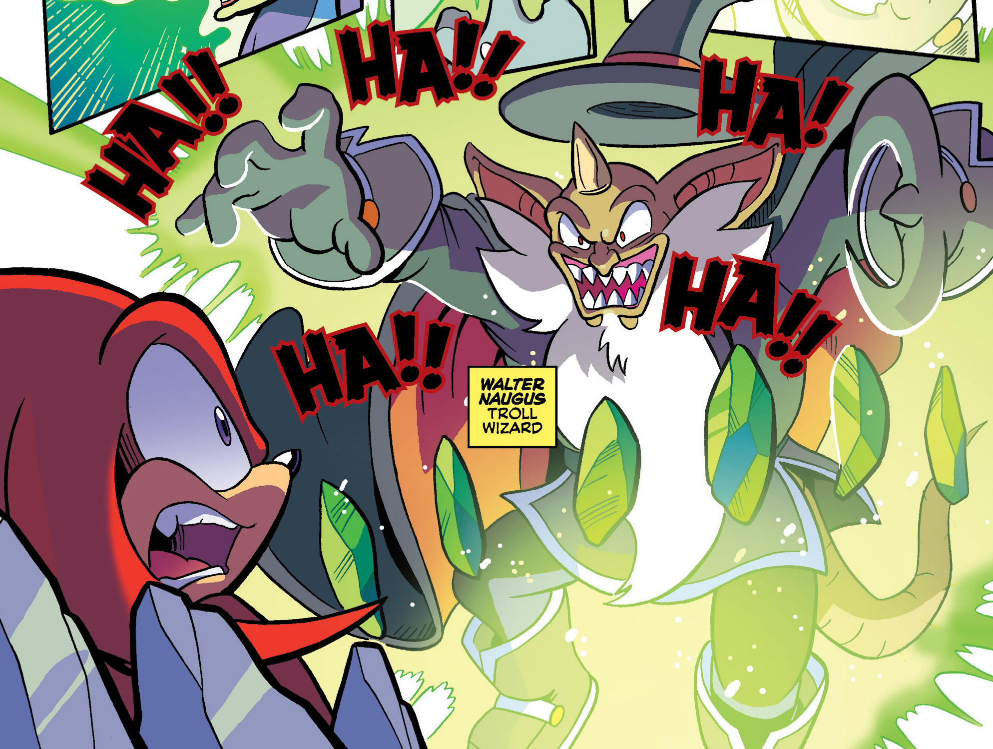 Exclusive: Knuckles Returns in “Sonic Universe” #64 [Preview