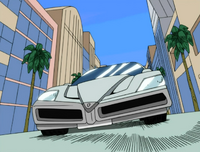 SX S1E15 Sam Speed car