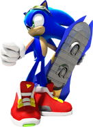 Sonic SRiders art 3