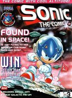 Sonic the Comic #162 (August 1998). Art by Richard Elson and John M Burns.