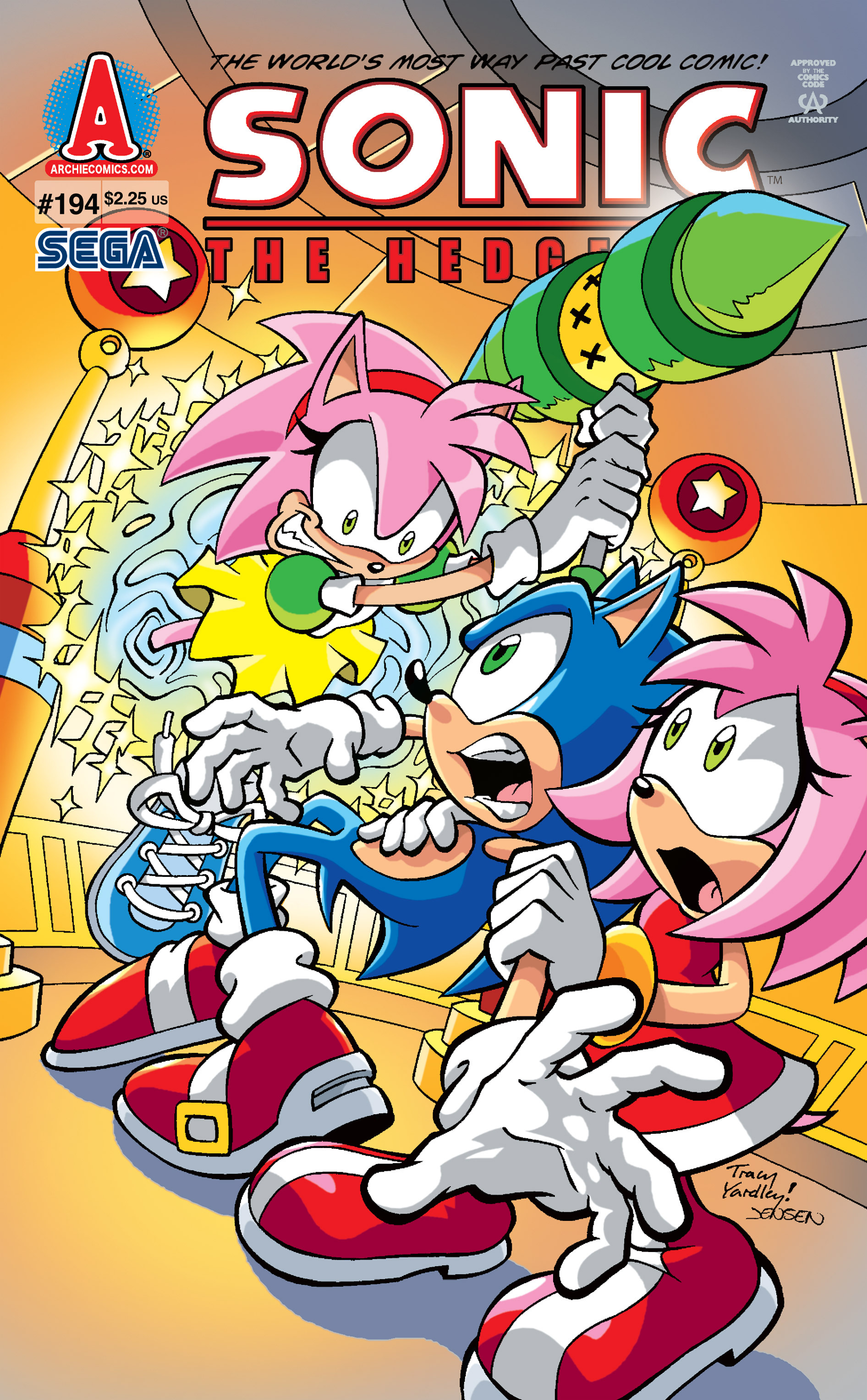 SONIC The HEDGEHOG Comic Book #194 January 2009 First Edition
