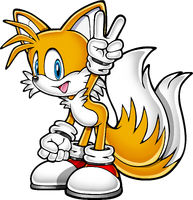 Tails 2D art peace