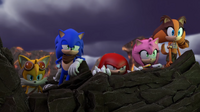 Final Boss Cutscene Team Sonic