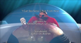 I Can Sea Sonic's Fear Title Card