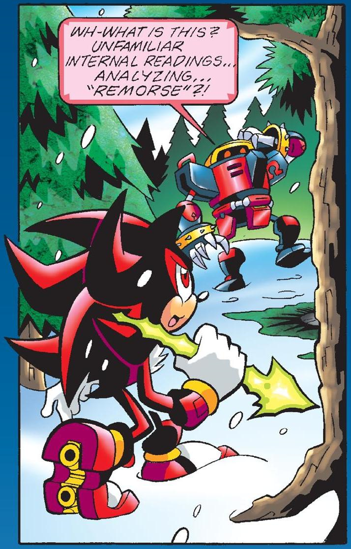 Shadow the Hedgehog (Archie Pré-Onda Gênese)