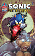 Sonic the Hedgehog #207 (February 2010) Art by Patrick Spaziante