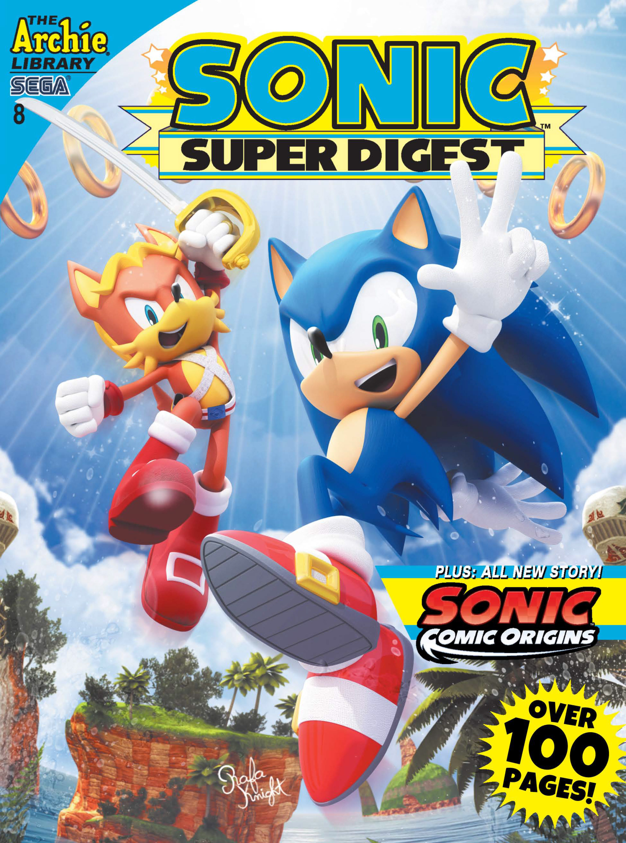 Super Sonic (Archie), Sonic Wiki Zone