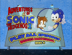 Adventures of Sonic the Hedgehog Volume 2 (DVD) for sale online