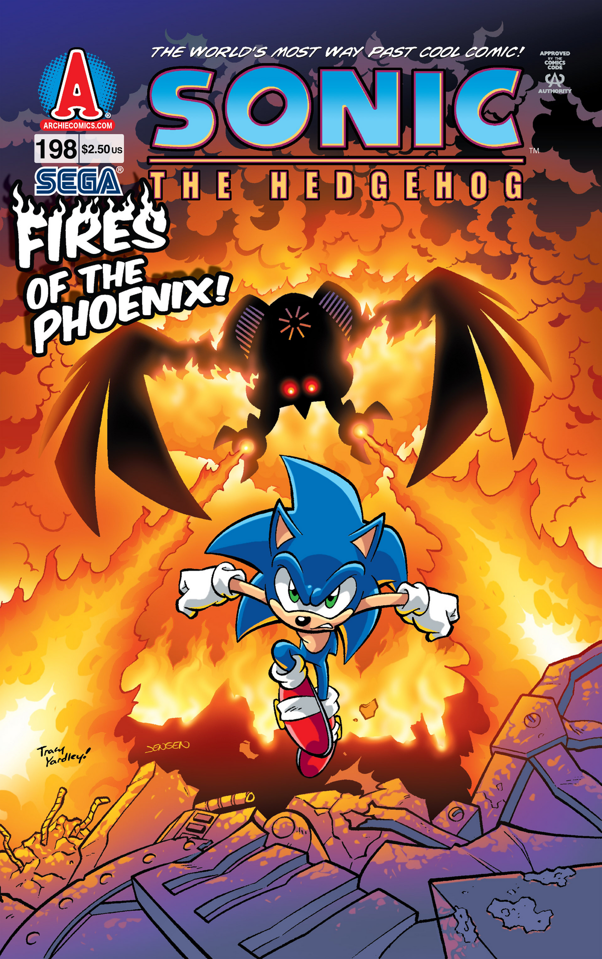 AUG180798 - SONIC THE HEDGEHOG #10 CVR B YARDLEY - Previews World