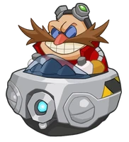 Dr. Eggman, from Angry Birds 2