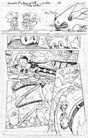 Page seventeen pencils. Art by Tracy Yardley.