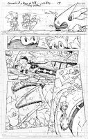 Page seventeen pencils. Art by Tracy Yardley.