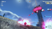 Spike projectiles attack