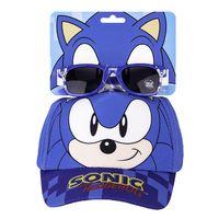Cap and sunglasses