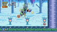 The Heavy Shinobi throwing Asteron shurikens in Press Garden Zone.