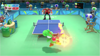 Mario & Sonic at the Rio 2016 Olympic Games - Table Tennis Yoshi with Super Dash