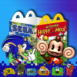 Mc Donalds Happy Meal 2023 - Sonic The Hedgehog RARE