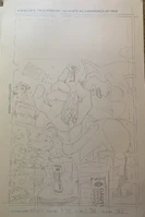 Original cover pencils. Art by Tracy Yardley.