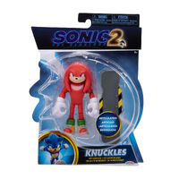 Knuckles with snow rider toy by Jakks Pacific