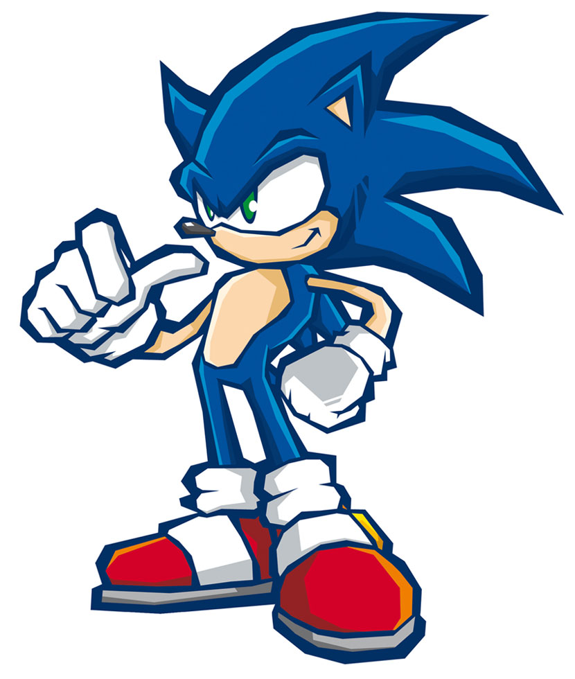 Sonics Sprite That Was Used In The Battle - Sonic The Hedgehog